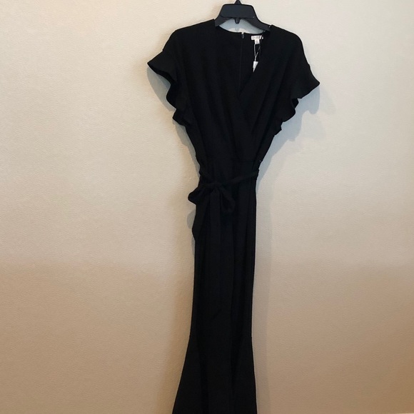 spense black jumpsuit